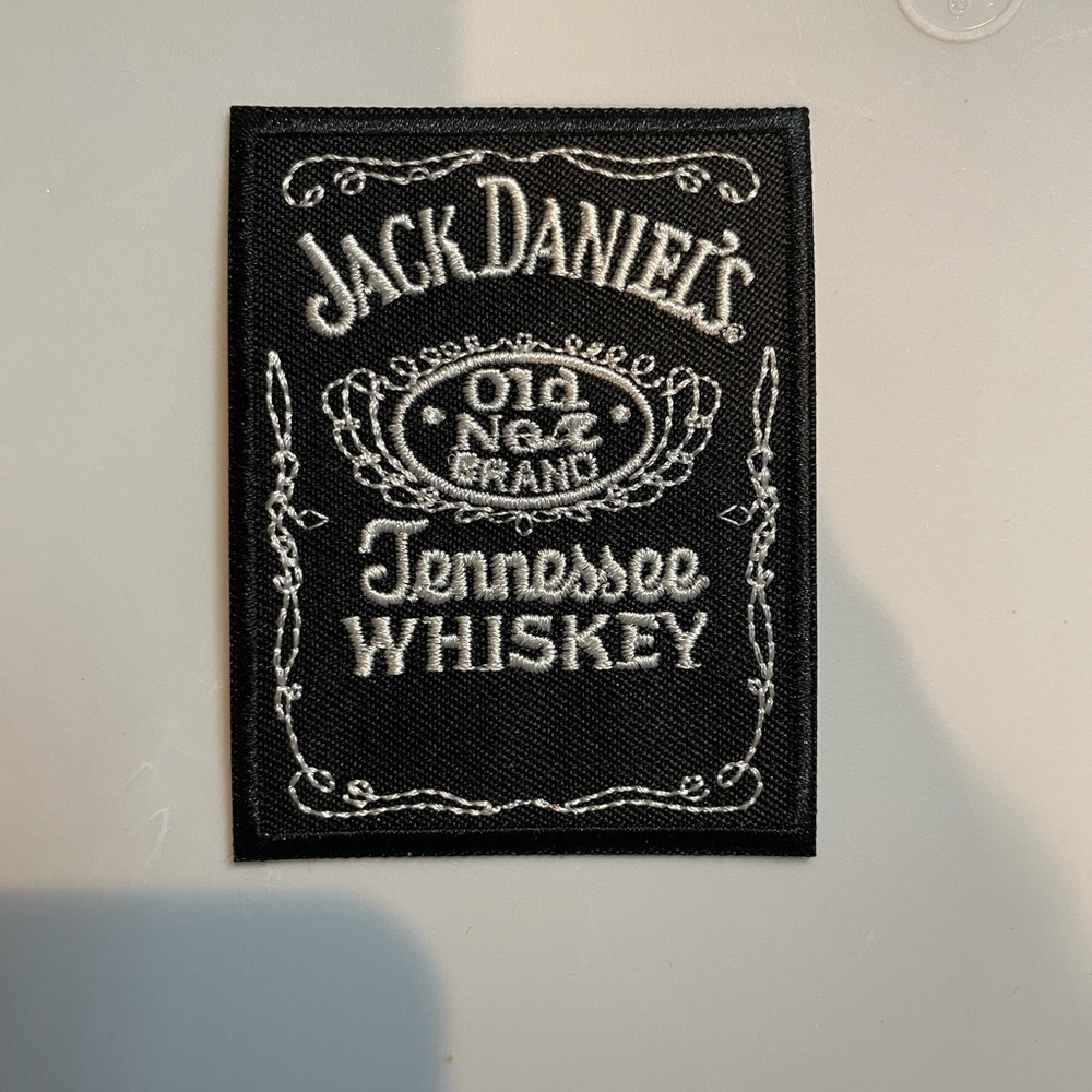 SALE ❤️Embroidered Jack Daniels Iron on Patch